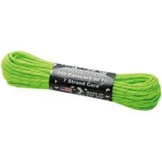 ATWOOD ROPE_パラコード 44025 ネオングリーン 4mm/15m [アウトドア パラコード]