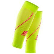 WOMAN CALF SLEEVES 2.0 WS45 LIME/PINK IVサイズ [コンディショニングウェア]