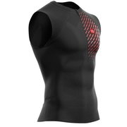Trail Running Postural Tank Top TSTRV3-TK99-1S BLACK Sサイズ [ランニングシャツ]