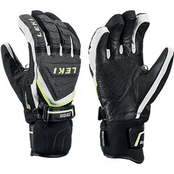 LEKI スキーグローブ ブラック/イエロー SKI GLOVE｜LEKI｜レキ：スキーポール & スキーグローブ