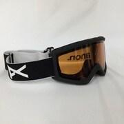 18528100003 BLACK/AMBERNAANON_ASIAN HEL NA BLACK/AMBER [スキーゴーグル 眼鏡対応]