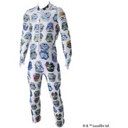 GS ONE-PIECE M 01 ホワイト [スキーウェア レーシングワンピース]
