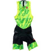 TRI ITU SUIT 8618110 pro green/black Sサイズ [トライアスロンスーツ]