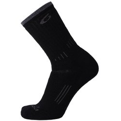 ハイキングエッセンシャルミディアムクルー ユニセックス ソックス Black Lサイズ（27-29.5cm） P62530