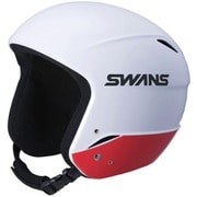 レーシングヘルメット H-70FIS W/RD ホワイト×レッド 51-54cm [スキーヘルメット レーシング ジュニア]