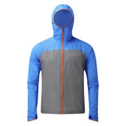 Halo Jacket OC092 Grey/Blue Sサイズ [アウトドア レインウェア メンズ]