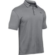 UAテック ポロ Tech Polo 1290140 GPH/BLK/BLK MDサイズ [ゴルフ シャツ メンズウェア]