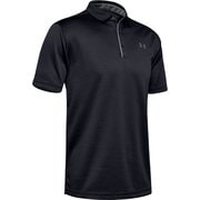UAテック ポロ Tech Polo 1290140 9I9_BLK/GPH/GPH XXLサイズ [ゴルフ シャツ メンズウェア]
