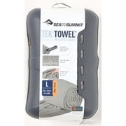 テックタオル ST82705 グレー Lサイズ [アウトドア用品 速乾タオル]
