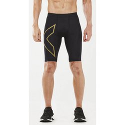 MCSランコンプショーツ メンズ コンディショニングウェア タイツ Black/Gold Reflective XSサイズ MA5331B