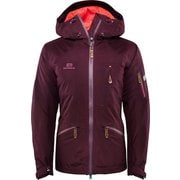 W Zermatt Jacket 18121038 Aubergine Sサイズ [スキーウェア ジャケット レディース]