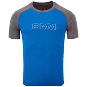 Flow Tee OC085_10 GREY_BLUE Sサイズ [アウトドア カットソー メンズ]