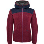 W Argentiere Hood 18125014 Beetroot Red Mサイズ [スキーウェア ミドルウェア レディース]