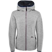 W Argentiere Hood 18125014 Grey melange XSサイズ [スキーウェア ミドルウェア レディース]