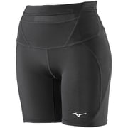 BG SHORT WOMENS K2MJ9C31 90 Mブラック Mサイズ [コンディショニングウェア レディース]