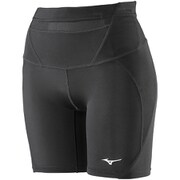 BG SHORT WOMENS K2MJ9C31 90 Mブラック Lサイズ [コンディショニングウェア レディース]