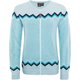 W Santiago Knit 18125070 Coral Blue Sサイズ [スキーウェア ミドルウェア レディース]