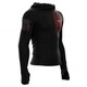 3D THERMO ULTRALIGHT RACING HOODIE HD3D-99-3L BLACK Lサイズ [ランニングジャージ・ブレーカー]