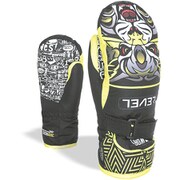 4152JM 07 yellowII 4-5YLEVEL JUNIOR MITT II 4-5Y 07 yellow [スキー グローブ ジュニア]