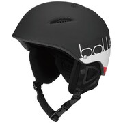 B-STYLE AA31700 Matte Black White Lサイズ（58-61cm） [スキーヘルメット]
