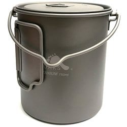チタニウムポット POT-750BH 13233 [アウトドア 調理器具 コッヘル クッカー]