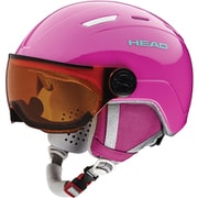 MAJA Visor 328158 Pink XS/Sサイズ（52-56cm） [スキーヘルメット ジュニア]