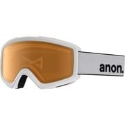 ヘリックス　ツー　アジアンフィット HELIX 2.0 NM ASIAN FIT 18528100123 (002)WHITE/AMBER [スキーゴーグル 眼鏡対応]