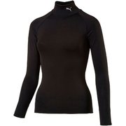516806 01_PUMA BLACKMテック ライト LSモックネック Tシ M 01_PUMA BLACK [コンディショニングウェア]