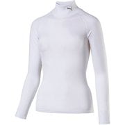 516806 03_PUMA WHITELテック ライト LSモックネック Tシ L 03_PUMA WHITE [コンディショニングウェア]