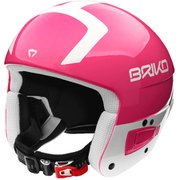 VULCANO FIS 6.8 JUNIOR 2000030 シャイニーピンクホワイト（C08） XSサイズ [スキーヘルメット レーシング ジュニア]