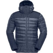 フォルケティン ダウン750 フード ジャケット falketind down750 hood Jacket 1877172295 Indigo Night Mサイズ [アウトドア ダウンウェア メンズ]