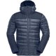 フォルケティン ダウン750 フード ジャケット falketind down750 hood Jacket 1877172295 Indigo Night Sサイズ [アウトドア ダウンウェア メンズ]