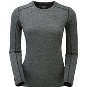 F プリミノ140 L/S Tシャツ GFP1LSJ ブラック Sサイズ [アウトドア カットソー レディース]