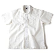 HEMP CAMP SHIRT GSS-25 WHITE Lサイズ [アウトドア シャツ メンズ]