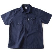 GSS-25 NAVYXLHEMP CAMP SHIRT XL NAVY [アウトドア シャツ]