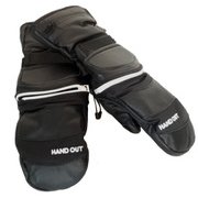 vigm0001 BK/WHITESHAND OUT PRO MITTENS S BK/WHITE [スキー スノーボード グローブ]