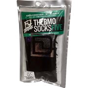 THERMOSOCKS FIVE 0DELX-7011-0005 BLACK Lサイズ [スノーソックス]