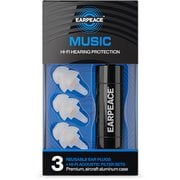 EarPeace HD 音楽用 Clear Plugs/Black Case