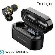 SoundPEATS(サウンドピーツ) 完全ワイヤレスイヤホン ブラック Truengine