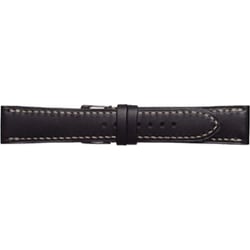 EBH-A 20mm-18mm ブッテーロ ブラック [時計バンド]