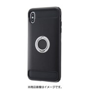 RT-P19AC2/B [iphone XS MAX リング付ケース ブラック]
