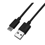 TYPE-Cノーマルケーブル 2m ブラック UCJ-T200 BK