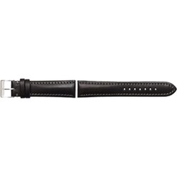 ETE-AG 20mm-18mm エコラックス ブラック/グレーステッチ [時計バンド]