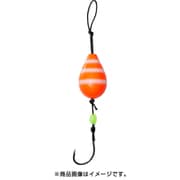 穴釣り専科 アナヅリーSS 2号 オレンジゼブラグロー