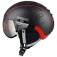 SP-2 Snowball バイザー付 3705 BLAC/RED LXLサイズ [スキーヘルメット]