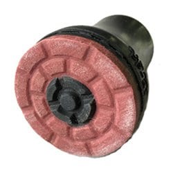 滑りにくい安全先ゴム PP-21 2個セット 352059 ブラック 14mm [ウォーキングポール パーツ]