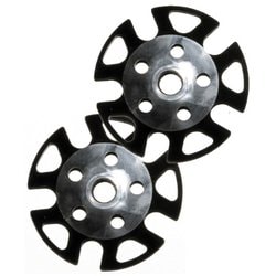 バスケット 2個1組 PB-58 742019 ブラック 90mm [スキー ストック パーツ]