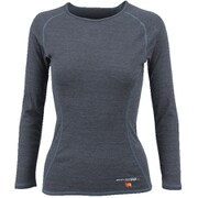 レディス ロングスリーブ(中厚) ODJ89506 699_ NAVY Oサイズ [アウトドア アンダーウェア]