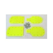 60117939 HEEL/TOE TAP RACING 3mm【ブーツボトムアップ】 22-25cm [スキーパーツ]