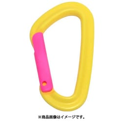 プラスチックカラビナ スタンダード 3467168 F イエロー [アクセサリーカラビナ]